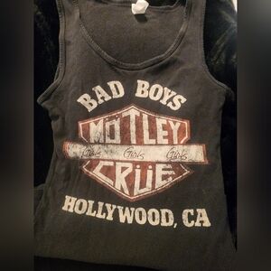 Vintage Rock MOTLEY CRUE original Tank!